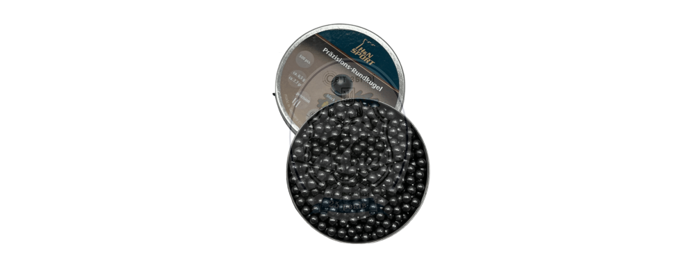 Куля пневматична H&N Rund Schwarz 500шт 0,5г, 4,5мм
