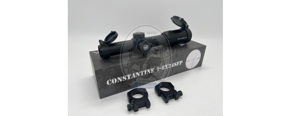 Приціл оптичний  Vector Optics Constantine 1-8x24 SFP