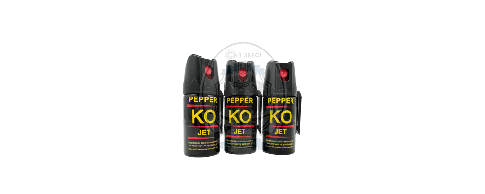 Балон газовий Klever Pepper KO Jet, 40 мл