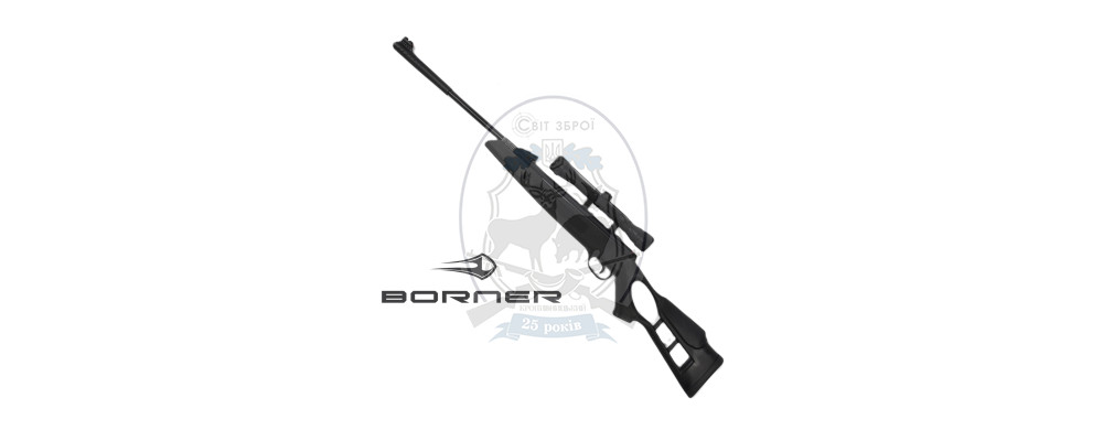 Гвинтівка пневматична Borner Air Rifle N 03 + Riflescope 4*32
