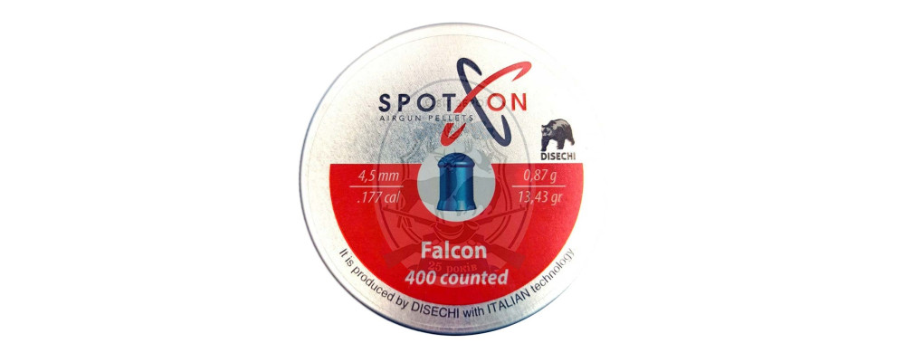 Кулі пневматичні (400 шт) Spoton Falcon 0.87г
