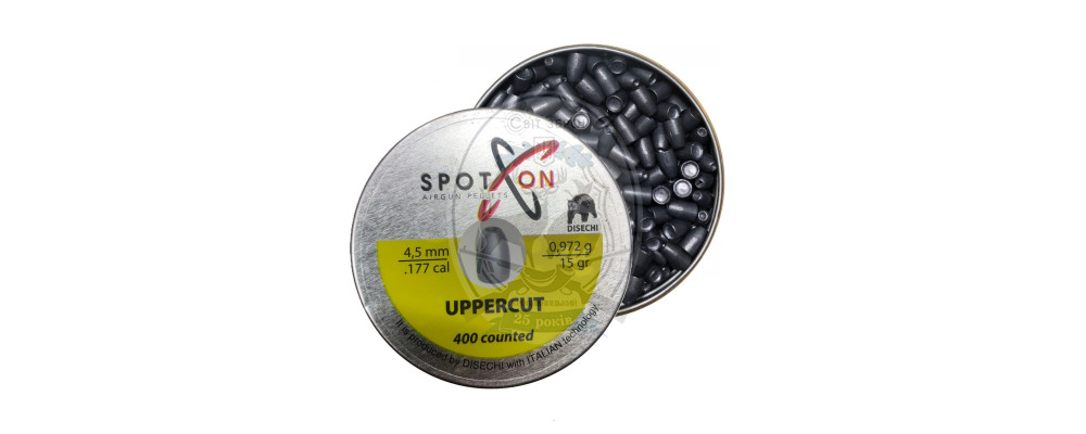 Кулі пневматичні (400 шт) Spoton Upper Cut 0.972г