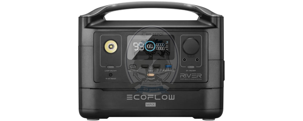 Зарядна станція EcoFlow RIVER Max (576 Вт·год)