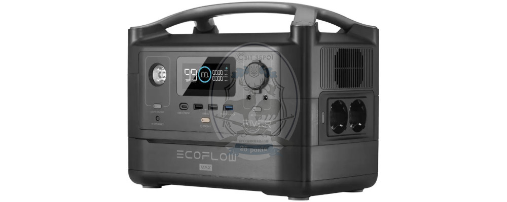 Зарядна станція EcoFlow RIVER Max (576 Вт·год)