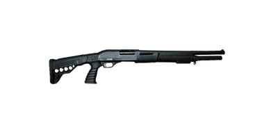 Гладкоствольна помпова рушниця Core LZR-P0001 Folding Grip Combo (з дод.стволом) 51см 12/76