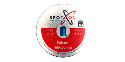 Кулі пневматичні (400 шт) Spoton Falcon 0.87г
