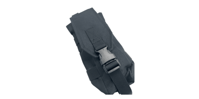 Підсумок закритий "MOLLE" тактичний для 2 магазинів чорний