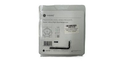 Кільця Hawke Precision Steel. QD d - 30 мм High. Weaver