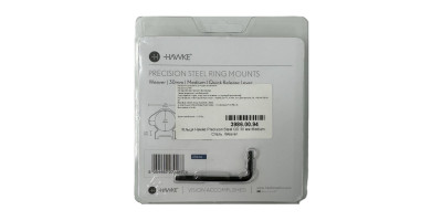 Кільця Hawke Precision Steel. QD d - 30 мм Medium. Weaver