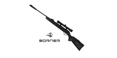 Гвинтівка пневматична Borner Air Rifle N 01 S + оптичний приціл